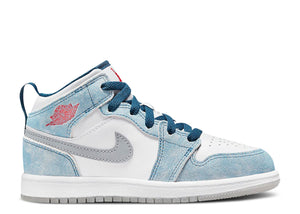 Air Jordan 1 Mid SE PS French Blue